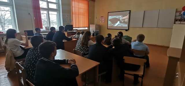 В Рябчинской СОШ состоялся открытый урок культуры безопасности, приуроченный к Всемирному дню гражданской обороны