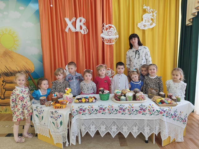 Для воспитанников Дубровского детского сада №4 прошли мероприятия, посвященные празднику Пасха