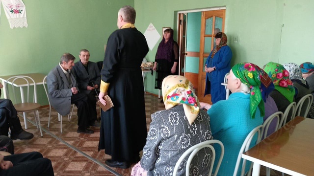 В Доме Милосердия состоялась встреча с иереем Сергием