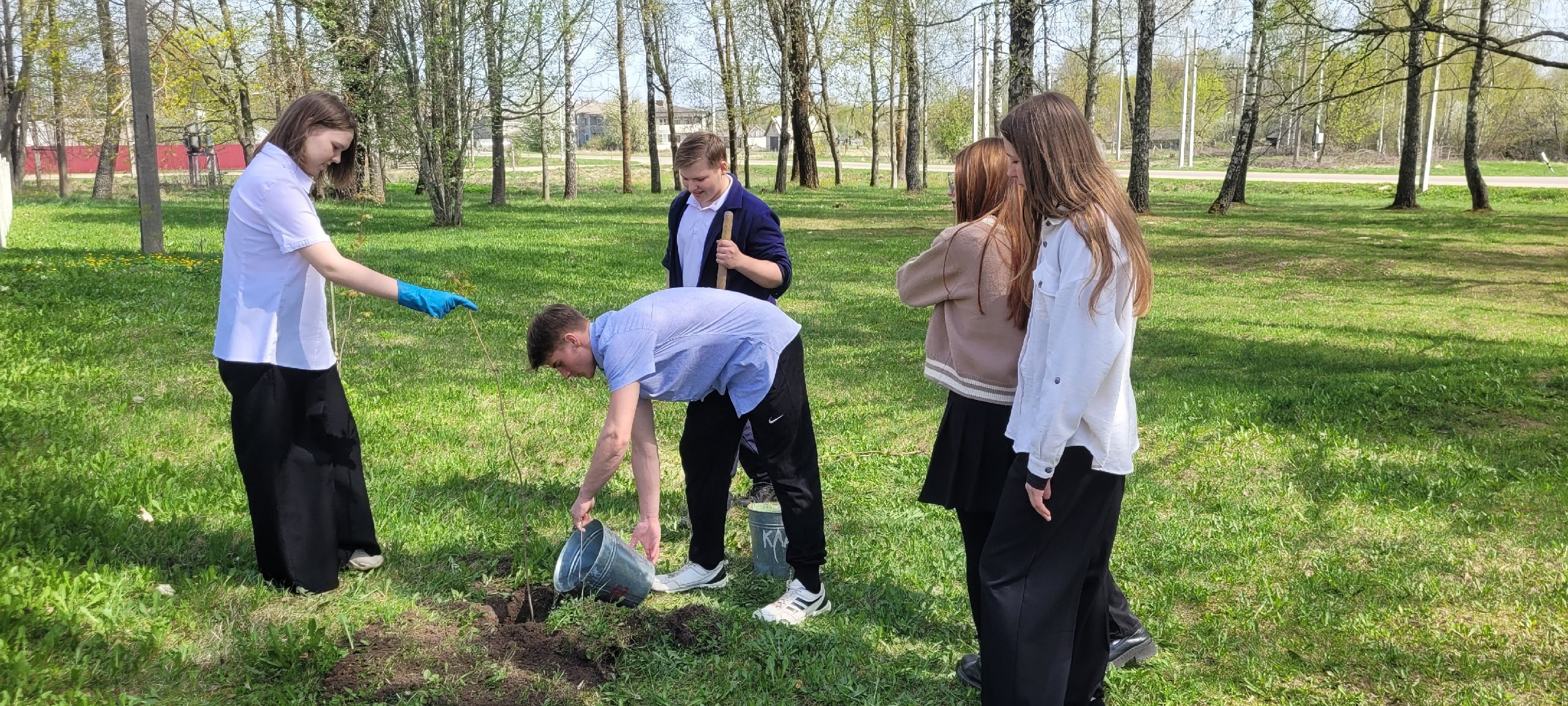 Учащиеся Давыдчинской ООШ приняли участие в акции «Весенняя неделя добра-2025»
