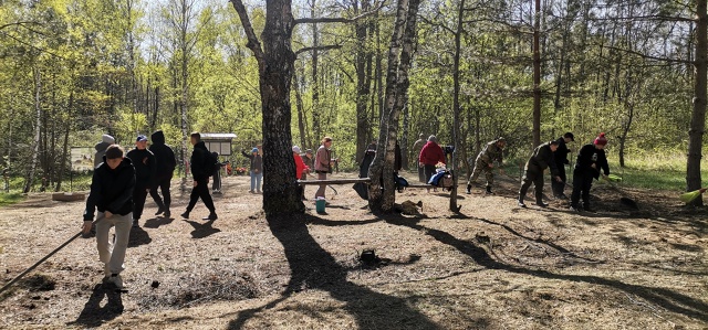 Учащиеся Рябчинской СОШ совершили поход маршрутом д. Хотен — п. Семенцы