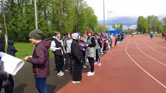 В поселке Дубровка состоялся спортивный забег, посвященный 1 мая