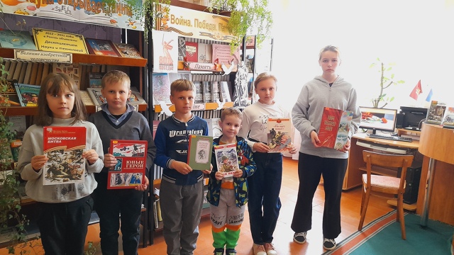 В Давыдчинской библиотеке прошёл час памяти «Храним в сердцах Великую Победу»