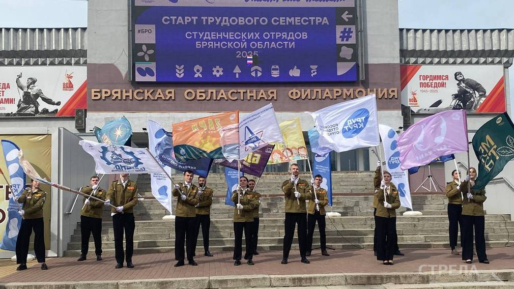 В Брянске стартует третий трудовой семестр студенческих отрядов области