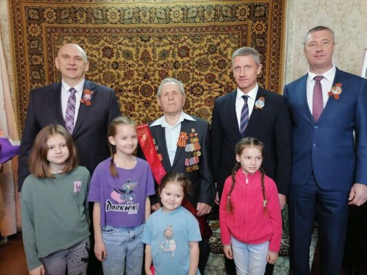 Почетного звания удостоен ветеран ВОВ из Клинцов