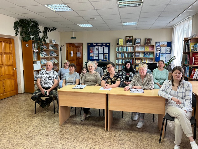 В Дубровской библиотеке прошло мероприятие, посвященное творчеству М.А.Шолохова