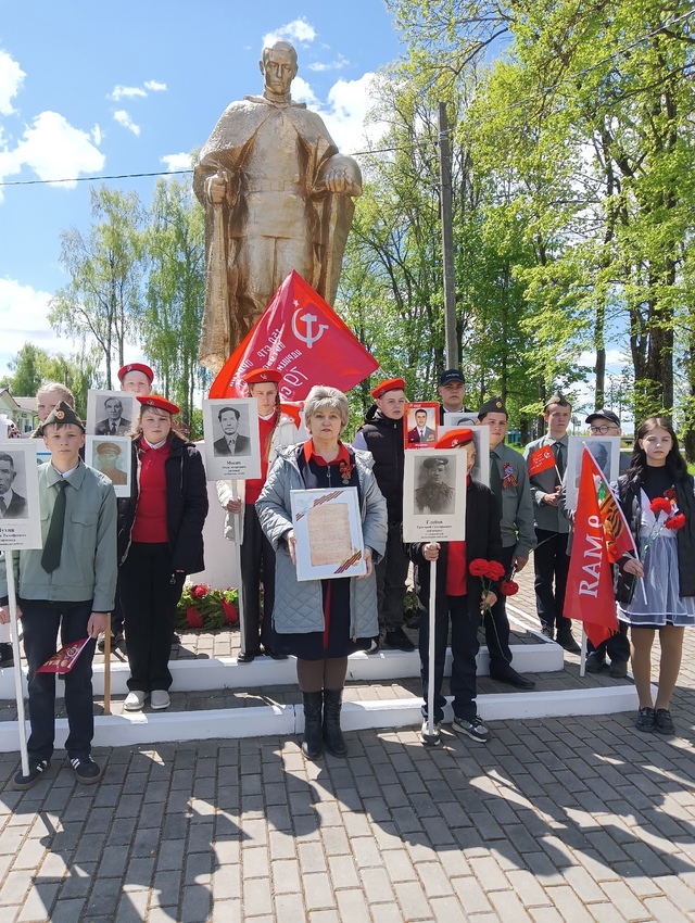 В Алешне состоялся Митинг, посвященный празднованию 80–ой годовщине памяти солдат и офицеров Советской Армии