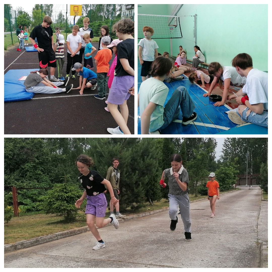 В МБОУ «Сещинская СОШ им. К.Я. Поварова» состоялся спортивный день «Россия спортивная!»