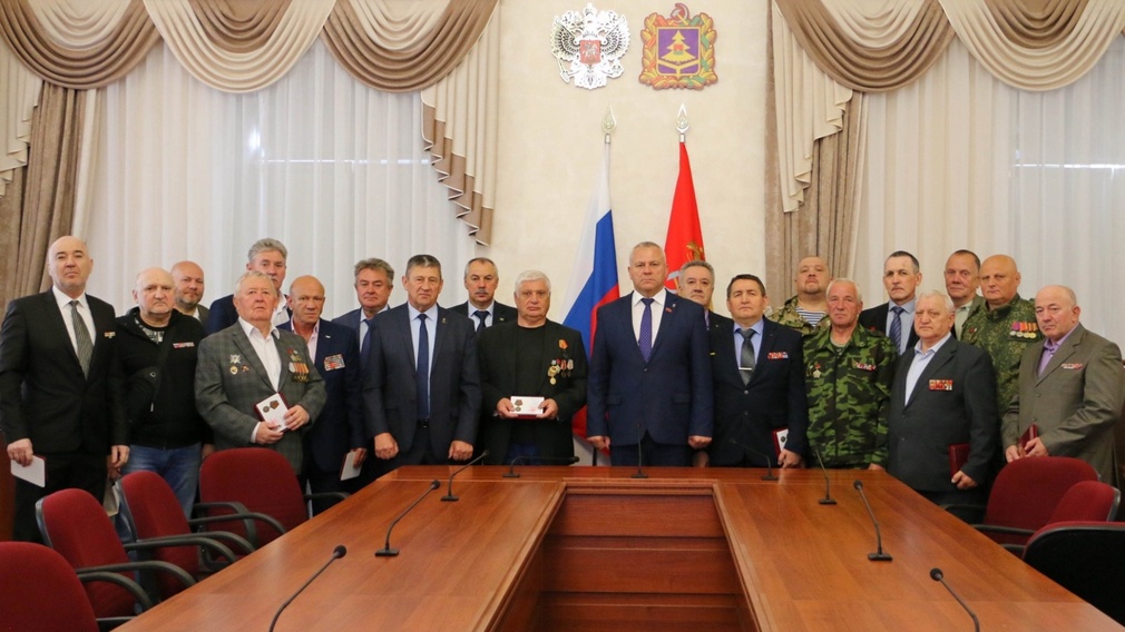 В Брянске прошло чествование участников организации «Инвалидов войн и военных конфликтов»