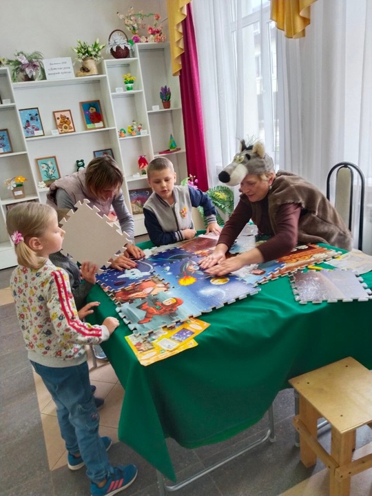 Воспитанники ГБУ КЦСОН Дубровского района приняли участие в квесте «По следам сказки Колобок»