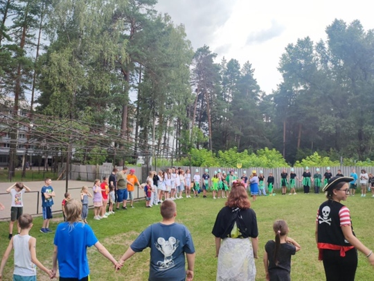 В санатории «Жуковский» состоялся праздник День Нептуна