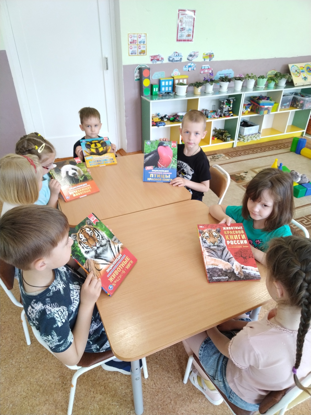 В Дубровском детском саду №2 «Ромашка» прошел познавательный час «Красная книга»