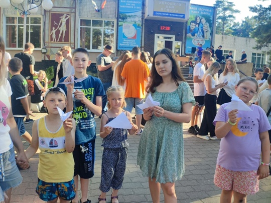 В санатории «Жуковский» прошло мероприятие, посвященное памяти детей, погибших на Донбассе