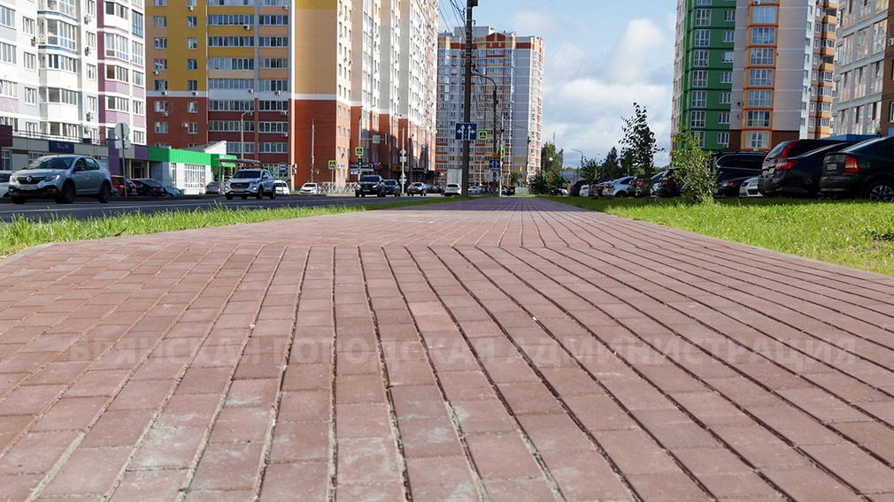 В Брянске завершился капремонт улицы Горбатова