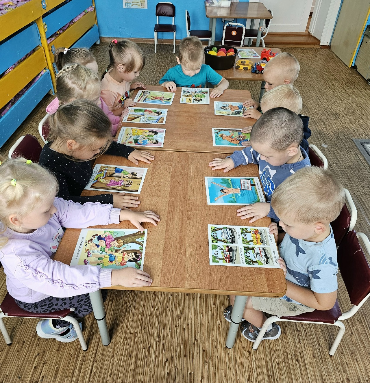 Воспитатель провела урок безопасности для воспитанников Дубровской № 1 СОШ