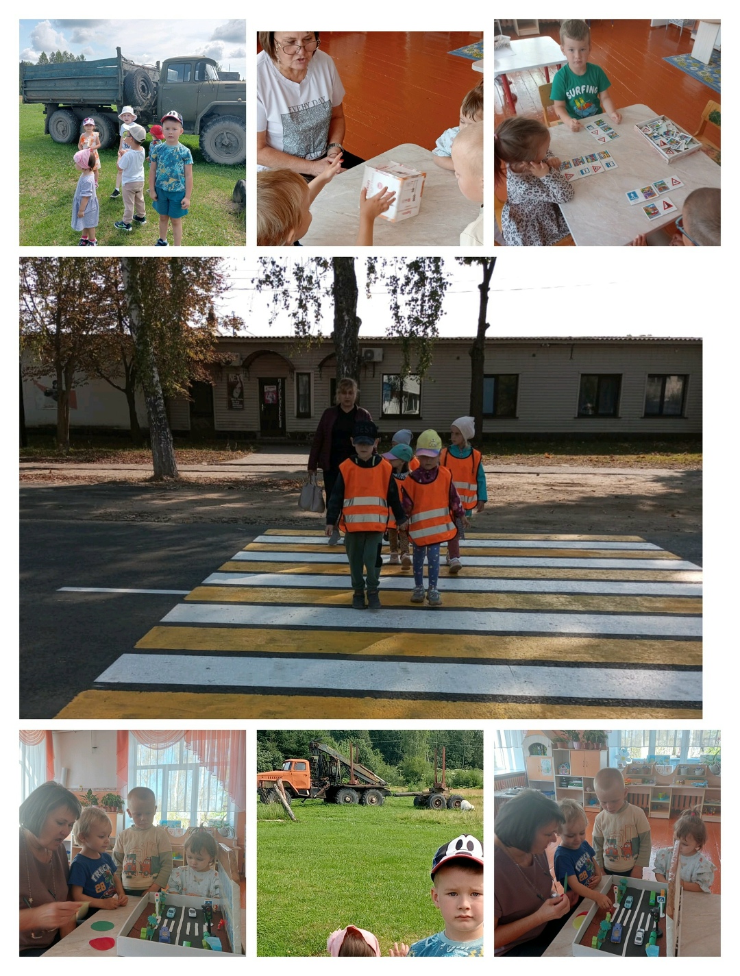 Для воспитанников Сещинской СОШ им. К. Я. Поварова прошли мероприятия, посвященные профилактике детского дорожно–транспортного травматизма