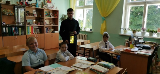 В Рябчинской СОШ прошло профилактическое занятие по безопасности дорожного движения