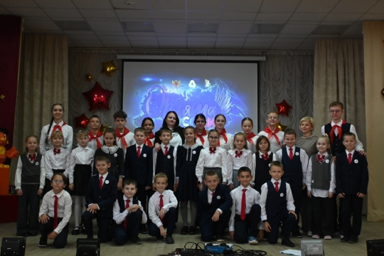 Торжественное посвящение в «Орлята России» в Сещинской СОШ