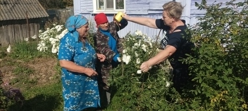 Работники Алешинского дома культуры приняли участие в акции «День добрых дел»