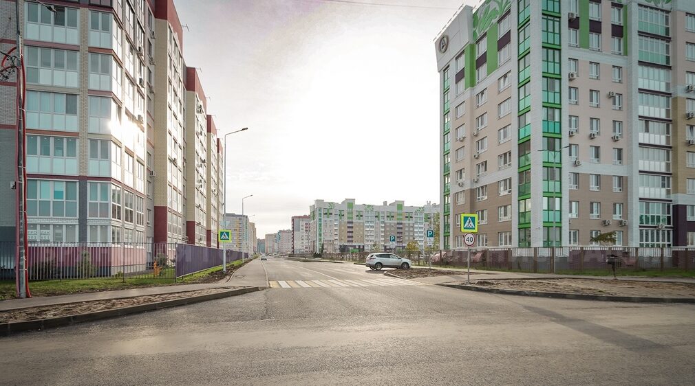В Брянске в Советском районе продолжается строительство дорожной сети