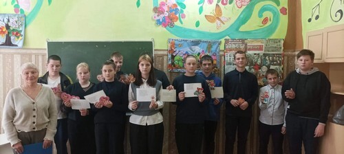 Для учащихся Алешинской ООШ состоялось мероприятие «Папам посвящается»