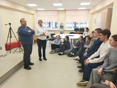 Для учащихся Дубровской № 2 СОШ состоялся мастер-класс «Мир фотографии»