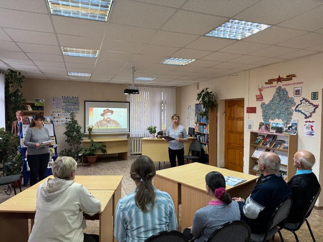 Литературная мозаика «Золотые страницы русской литературы» в Дубровской библиотеке