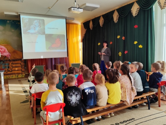 В Дубровском детском саду № 4 прошло занятие, посвященное Всемирному дню защиты животных