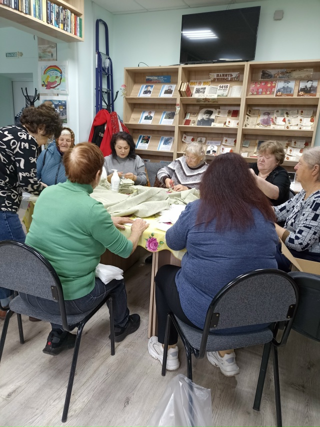 В Сещинской библиотеке прошла акция для участников СВО