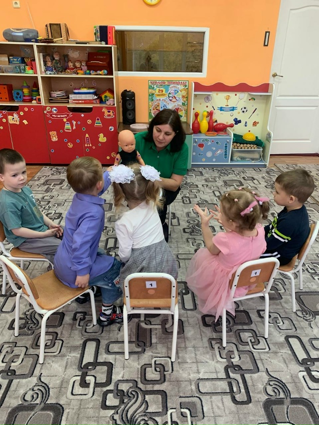 Для воспитанников Дубровского детского сада № 4 прошла беседа «Почему опасно не мыть руки»