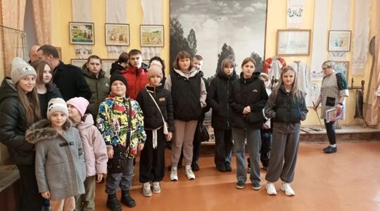 Учащиеся Рябчинской СОШ совершили поездку в село Тюнино