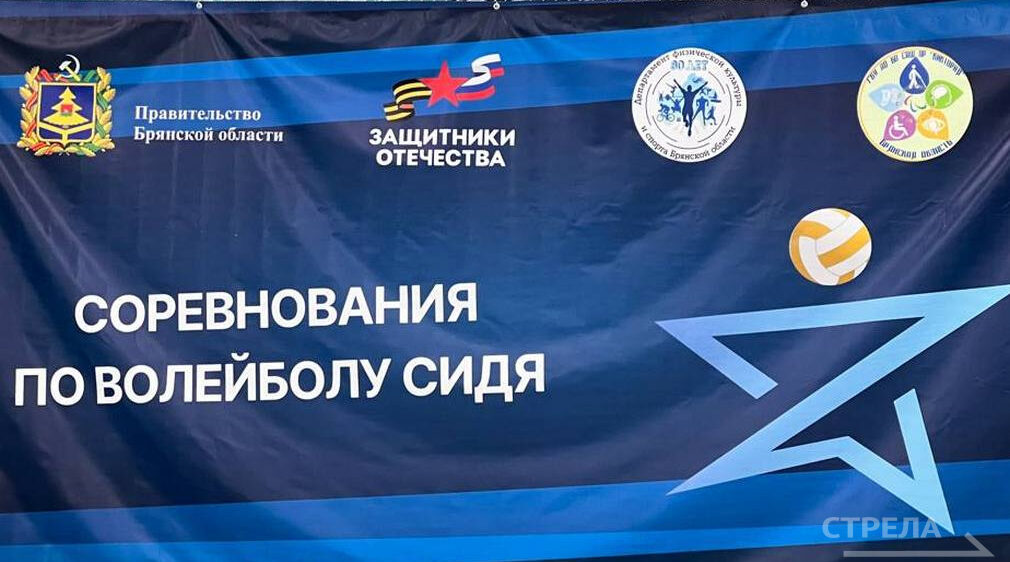 В Брянске состоялись соревнования по волейболу сидя