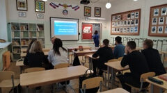 Учащиеся Дубровской № 1 СОШ приняли участие в игре «Три века на службе Отечеству и Закону»