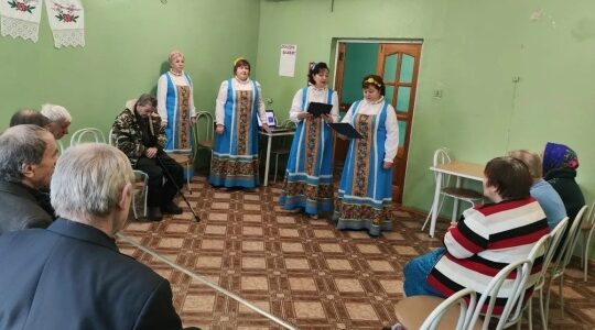 Праздничный концерт ко Дню матери для пожилых людей