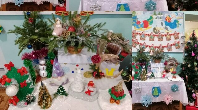 В ГБУ КЦСОН Дубровского района проходит выставка детских работ «Новогодний хоровод»