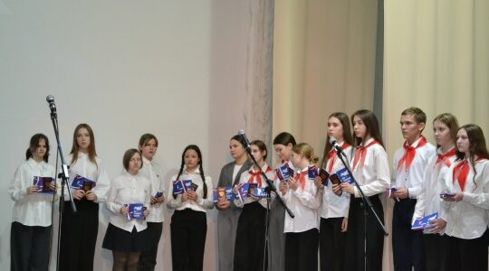 Активисты Движения Первых получили паспорта в Дубровском ДК