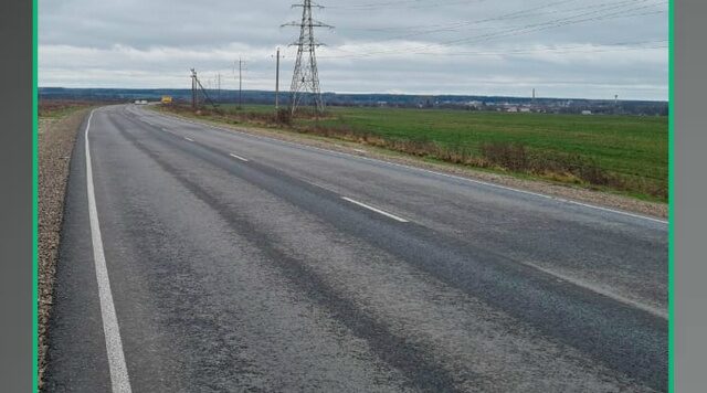 По нацпроекту в Дятьковском районе в текущем году отремонтирован участок автодороги