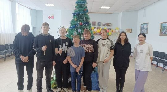 В Дубровской №1 СОШ состоялся финал чемпионата по спортивному бадминтону