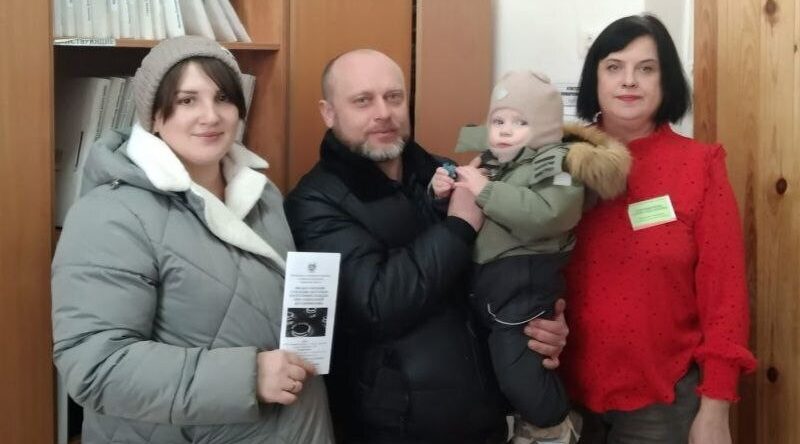 Дубровская семья получила субсидию на догазификацию