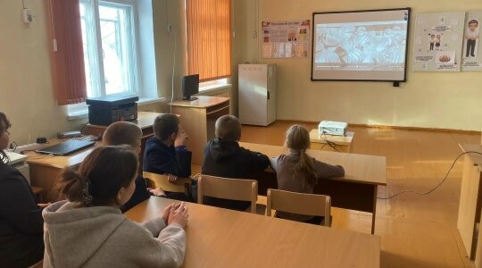 В Рябчинской СОШ прошло тематическое занятие «Холокост — память поколений