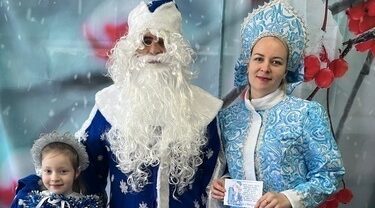 Рековичская библиотека отмечает праздник Деда Мороза