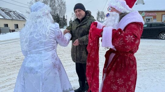 Поздравления от сказки: Библиотечные персонажи в Дубровке