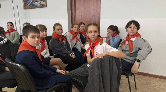 В Дубровской № 1 СОШ прошло соревнование «Общевойсковая грамотность»