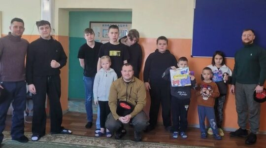 Визит брянских казаков к воспитанникам ГБУ КЦСОН Дубровского района