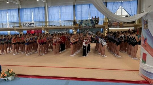 В Брянске проходят масштабные соревнования по спортивной гимнастике