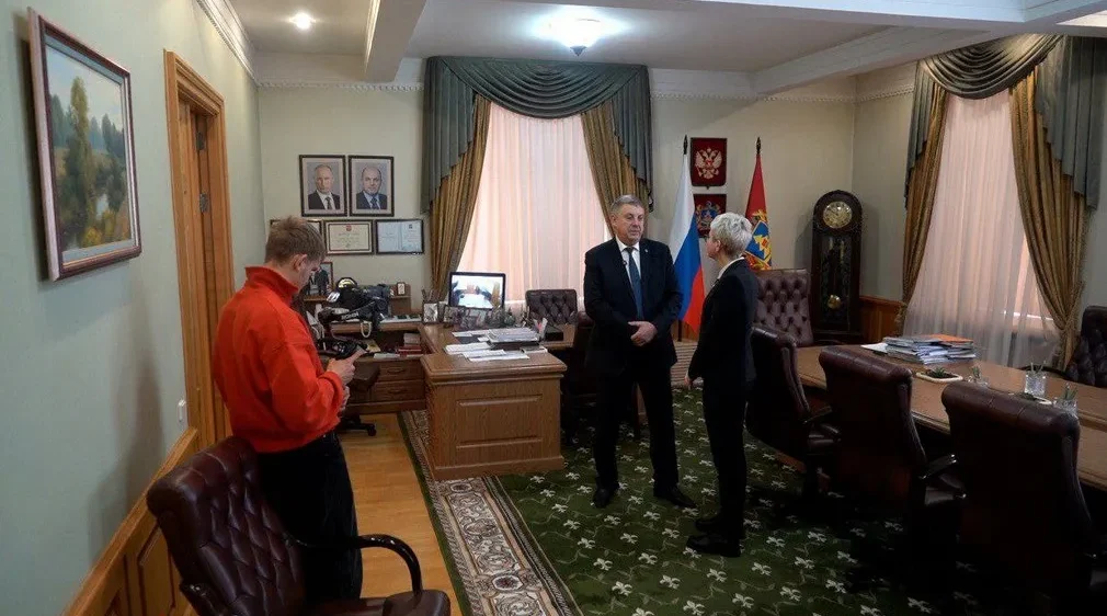 Губернатор Богомаз рассказал корреспонденту о сотрудничестве с Республикой Беларусь