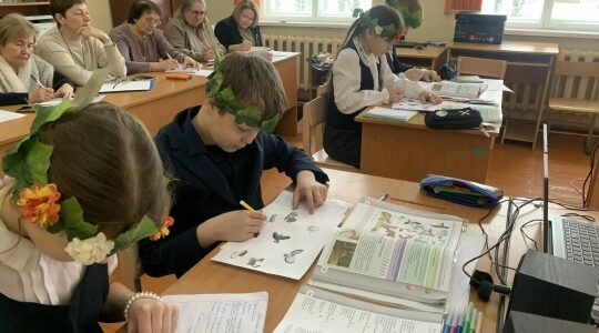 В Рябчинской СОШ прошел районный семинар учителей биологии и географии