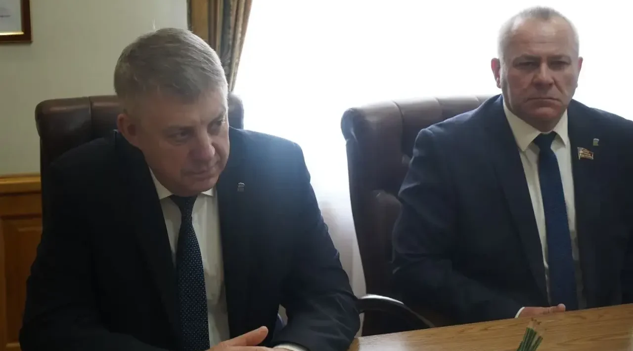 Александр Богомаз встретился с Геннадием Соловьем и Виталием Марковцом