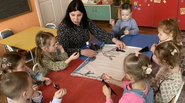 Для воспитанников Дубровского детского сада № 4 прошли мероприятия, посвященные Дню грача