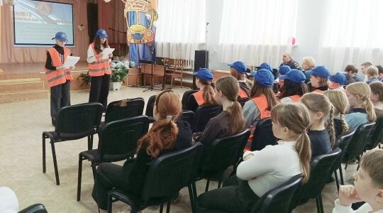 В Дубровской № 1 СОШ прошло мероприятие, посвящённое Всемирному Дню Гражданской обороны